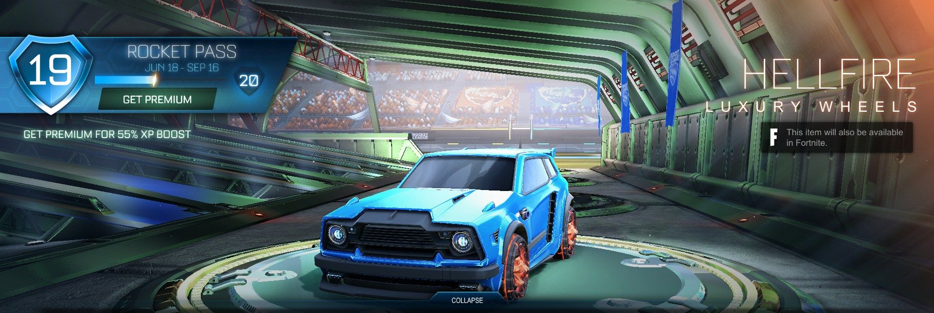 Rocket League Item Available In Fortnite